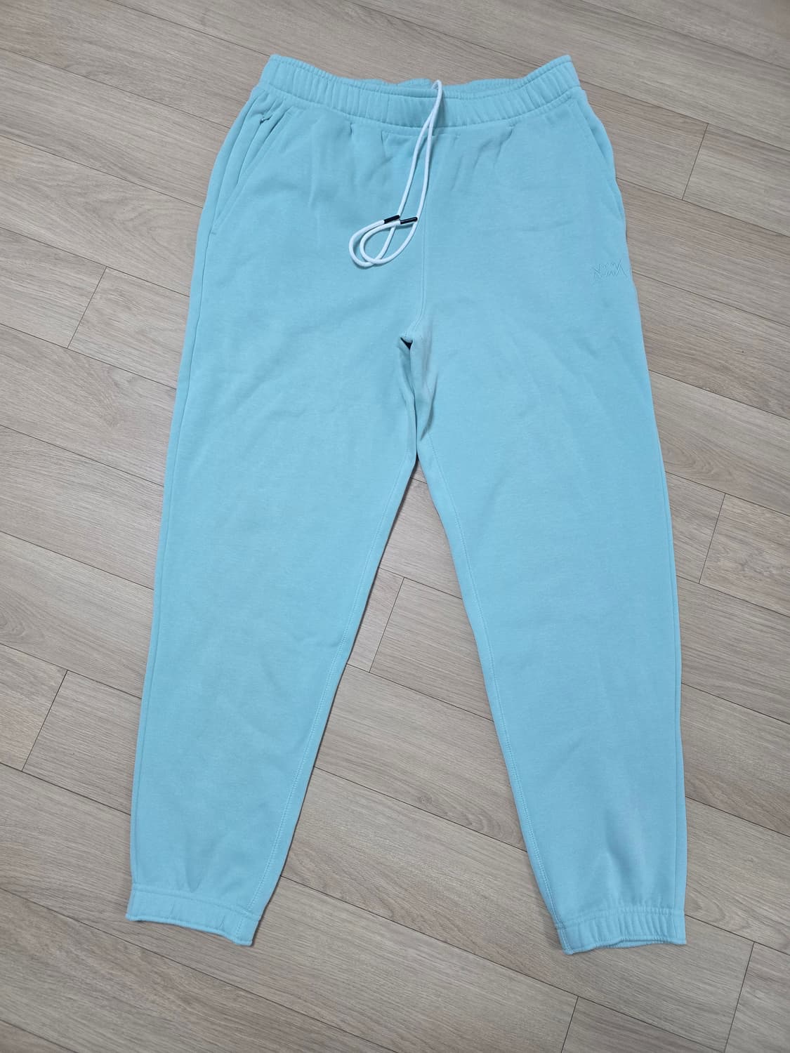 PUMA 스웻 조거팬츠 민트 L / 드로스트링 기모 트레이닝 팬츠 상품이미지1