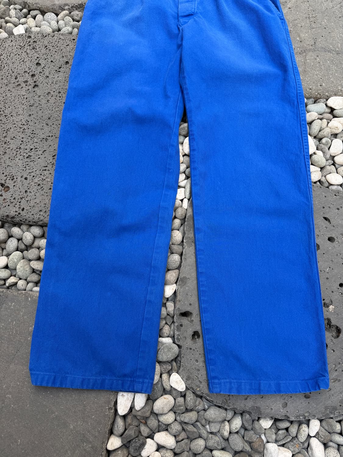 OLD VINTAGE WASHED BLUE FRENCH 프렌치워크팬츠 상품이미지4