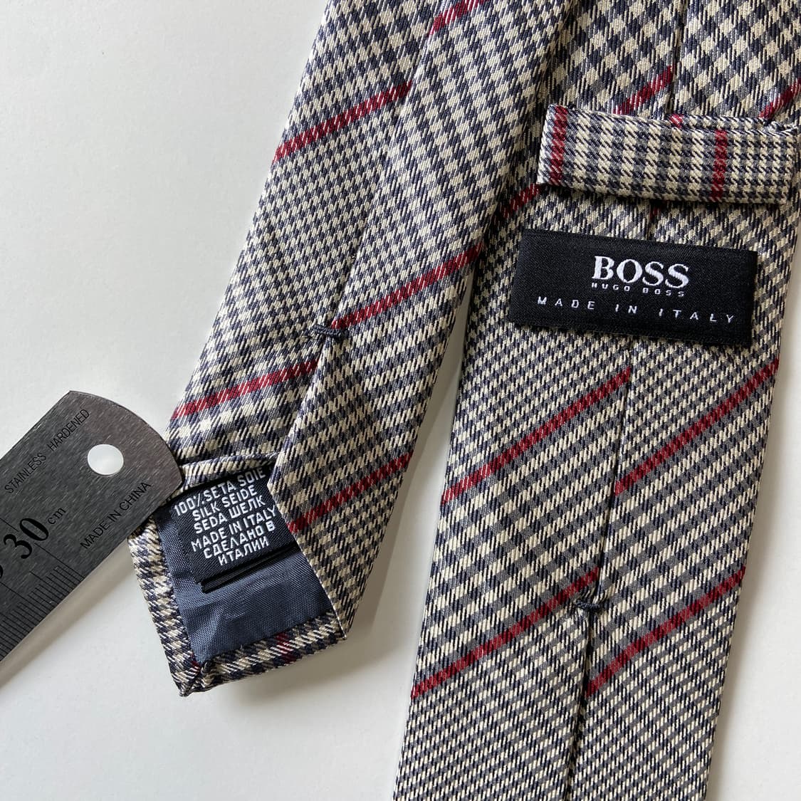 신형 휴고 보스 (HUGO BOSS) 명품 정품 넥타이 6.2cm 상품이미지7