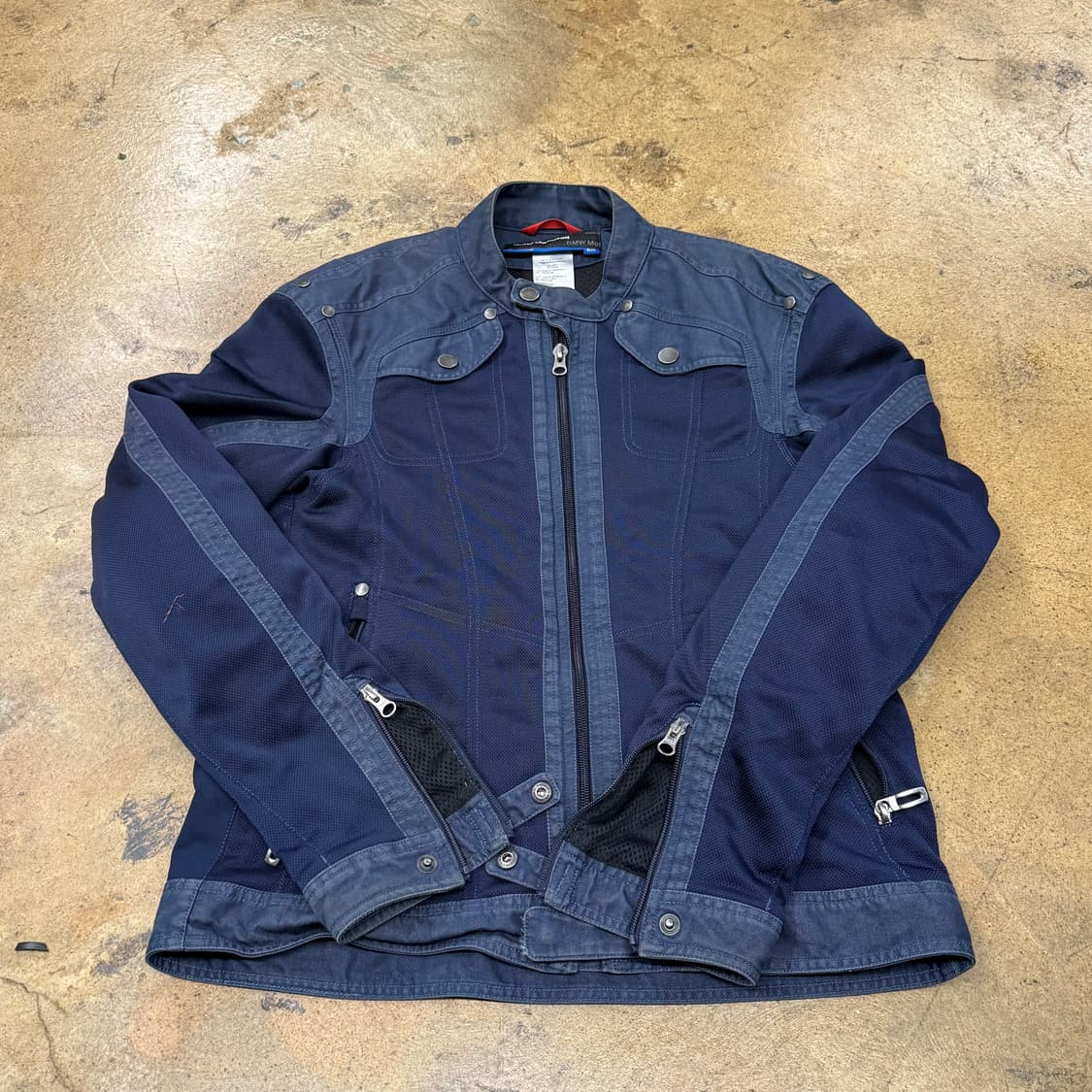 [정품/50] BMW 모토라드 네이비 라이딩 자켓 b14 상품이미지2