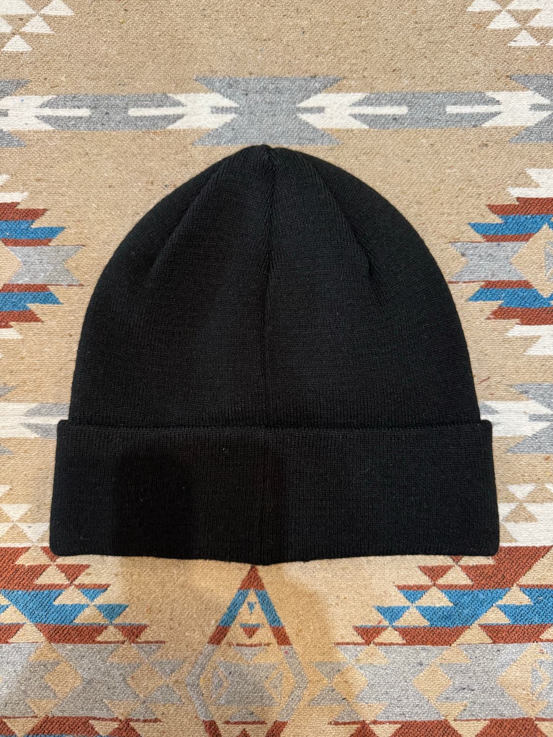 [OS] 네이버후드 로고 패치 비니 블랙 상품이미지4