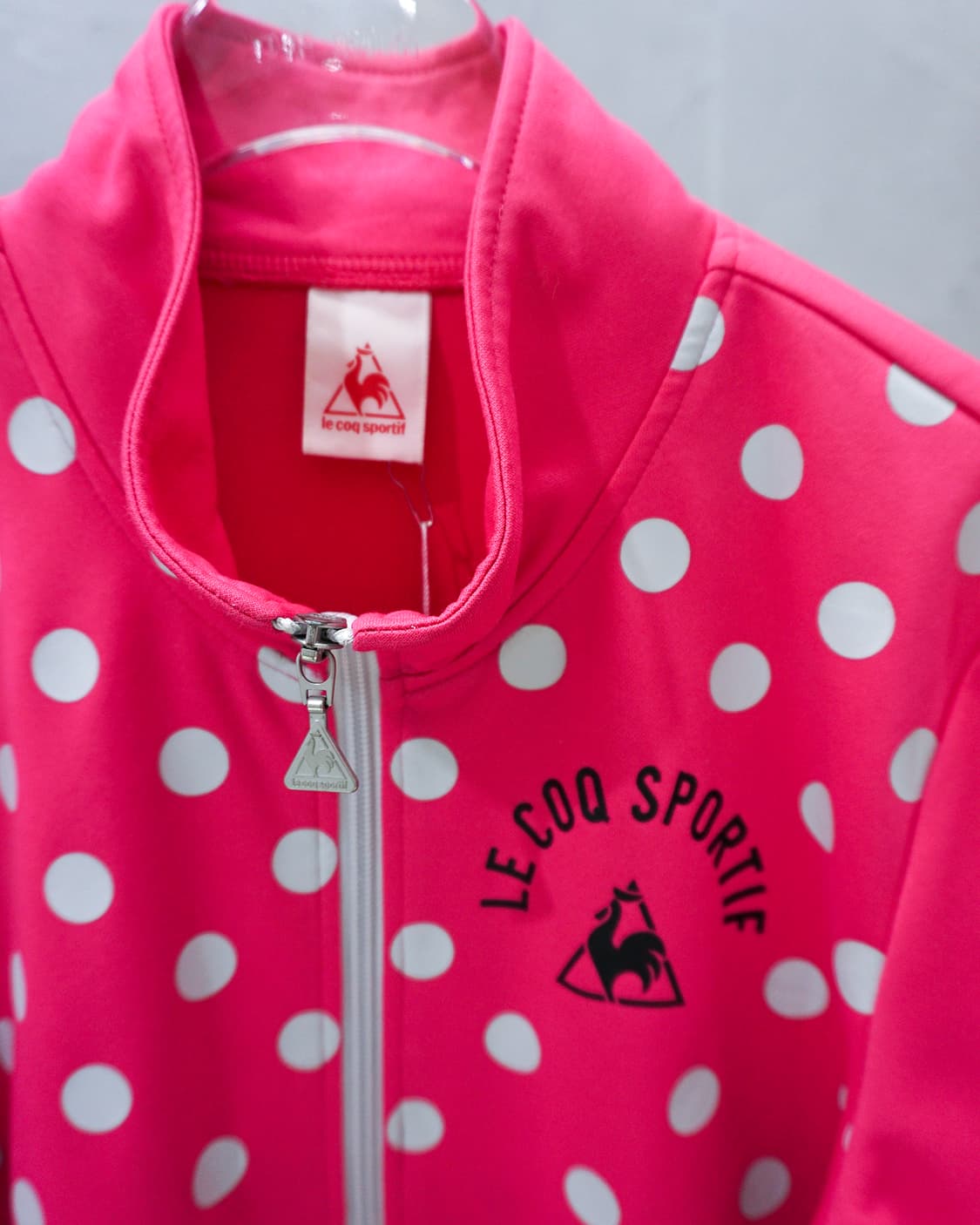 Le Coq Sportif 핑크 도트 져지 상품이미지3