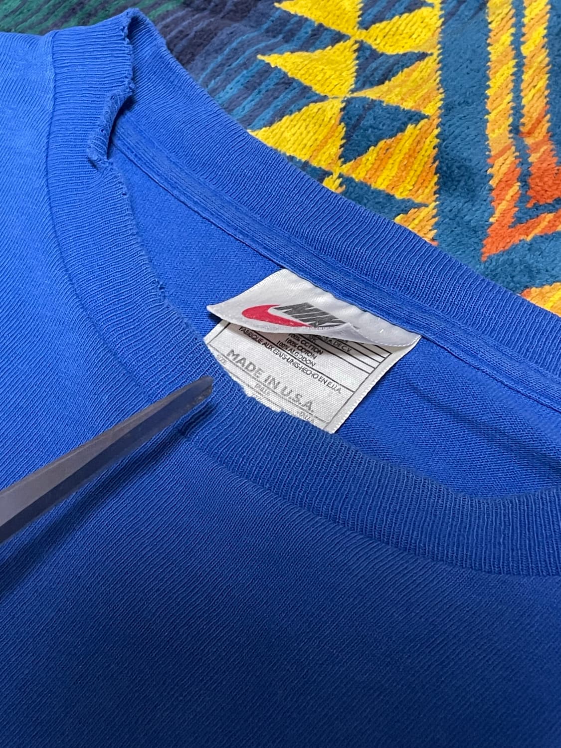90s nike blue xxl USA 상품이미지5
