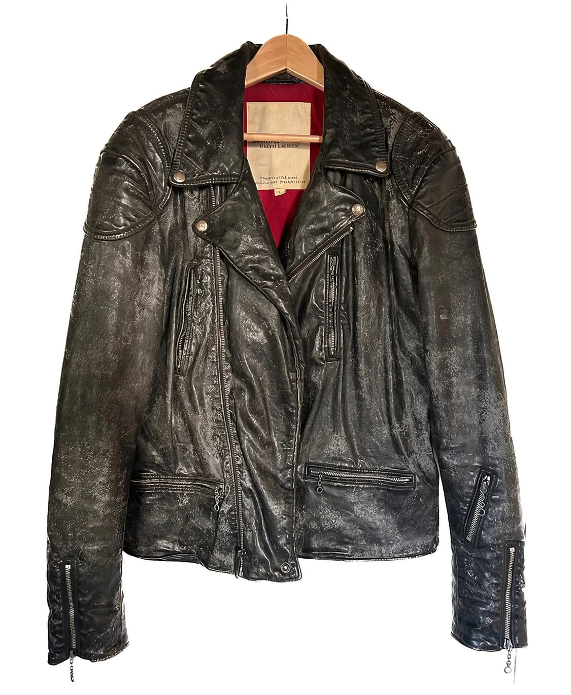 랄프로렌 데님앤서플라이 왁스드 코튼 바이커 자켓 상품이미지8