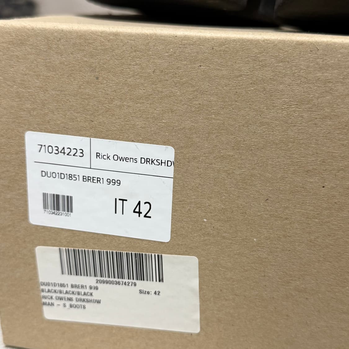 (42) 릭오웬스 army 메가투스 부츠 상품이미지8