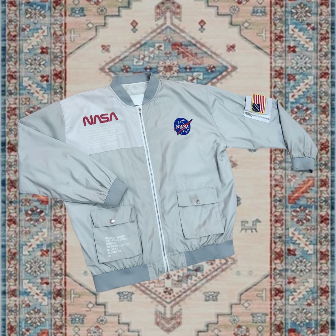 USA 빈티지 나사 스탠 자켓 (3XL) 상품이미지3
