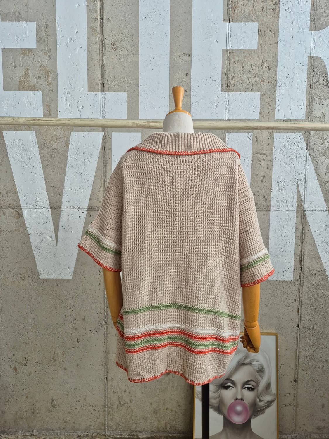 코닥 2025년상품 니트 반팔 오버셔츠 가디건(SB8 상품이미지6