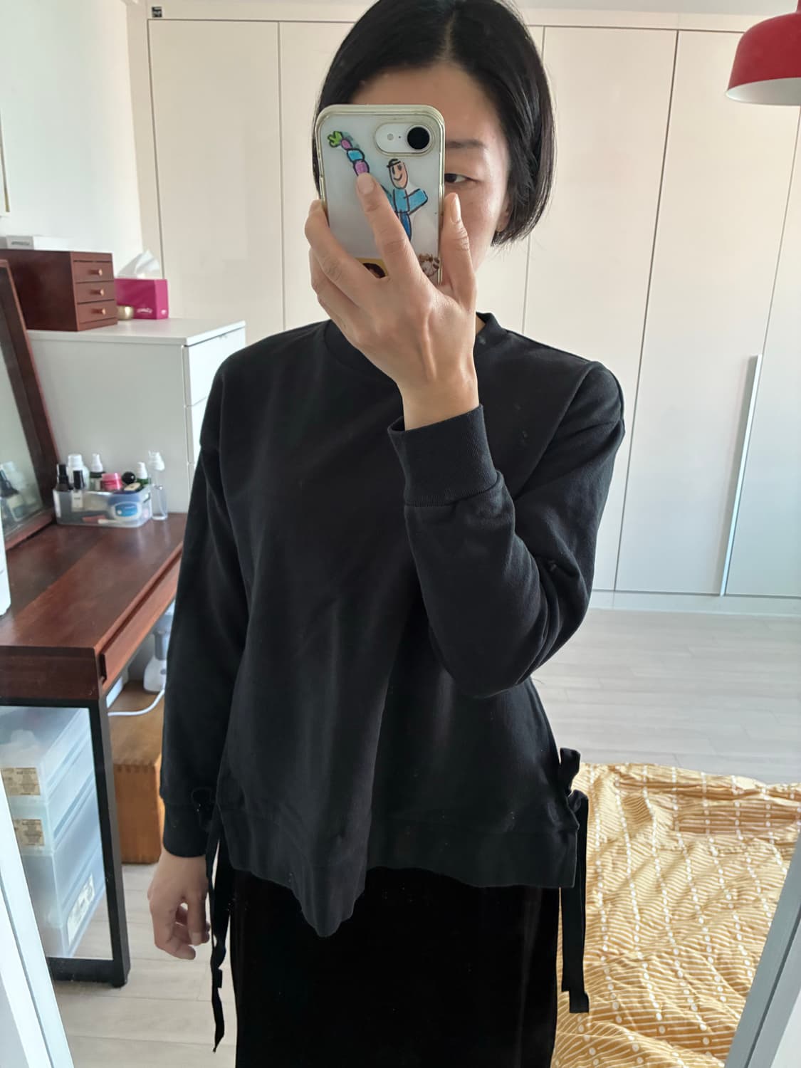 MM6 Maison Martin Margiela 사이드 슬릿 리본 롱슬리 상품이미지6