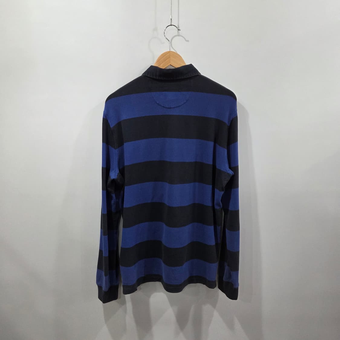 브룩스브라더스 스트라이프 코튼 카라 롱슬리브 L 상품이미지5