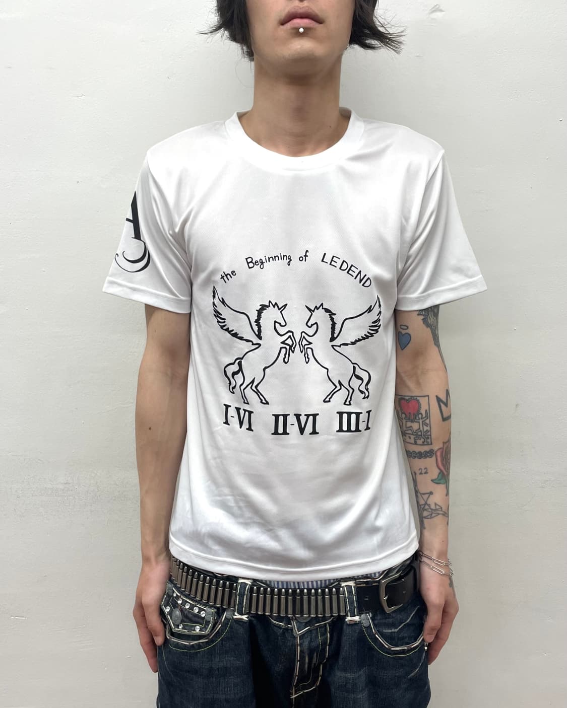 Gold Wings Unicorn White T-shirt  상품이미지2