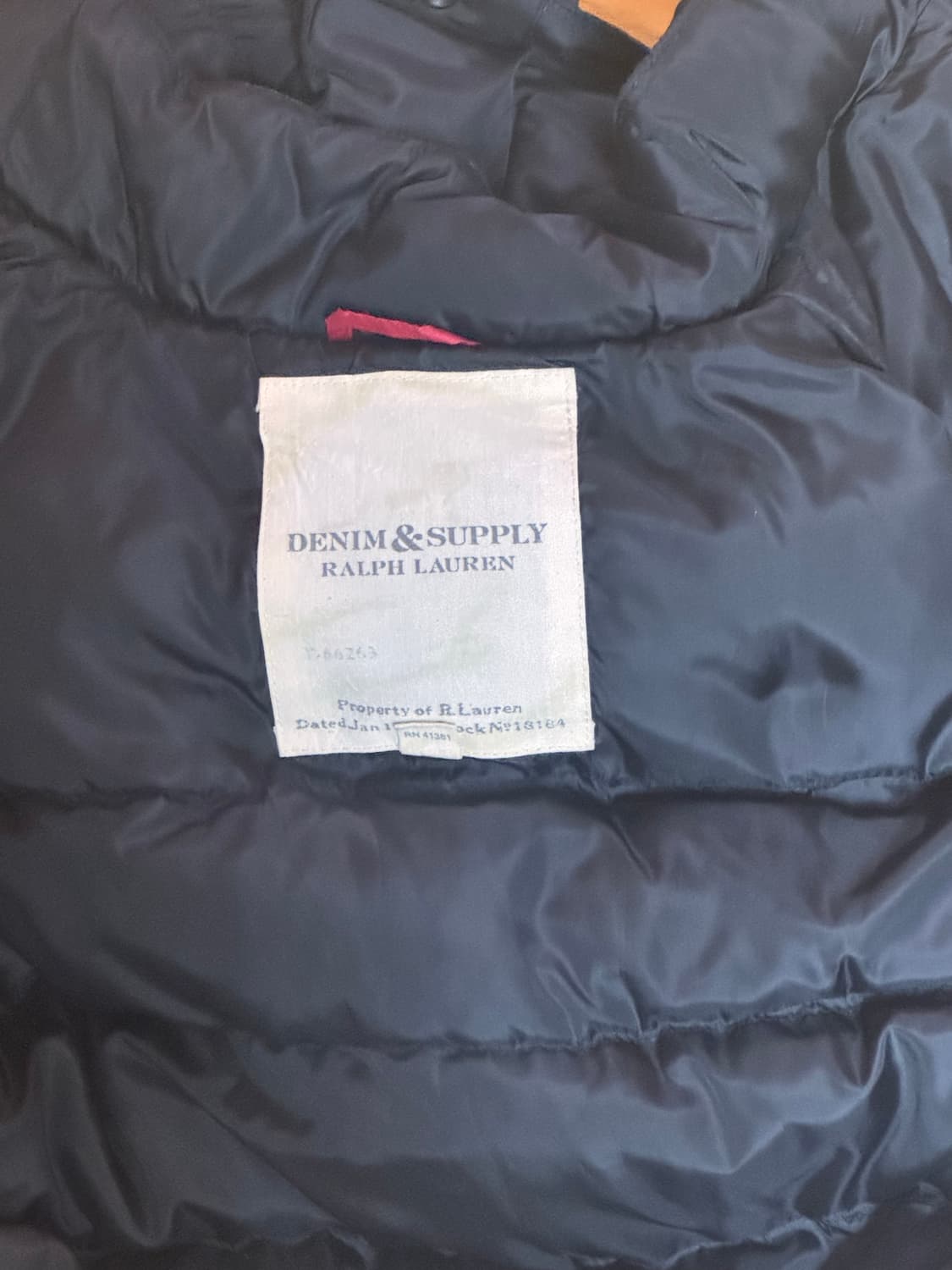 [정품] 랄프로렌 데님앤서플라이 패딩 레드 상품이미지5