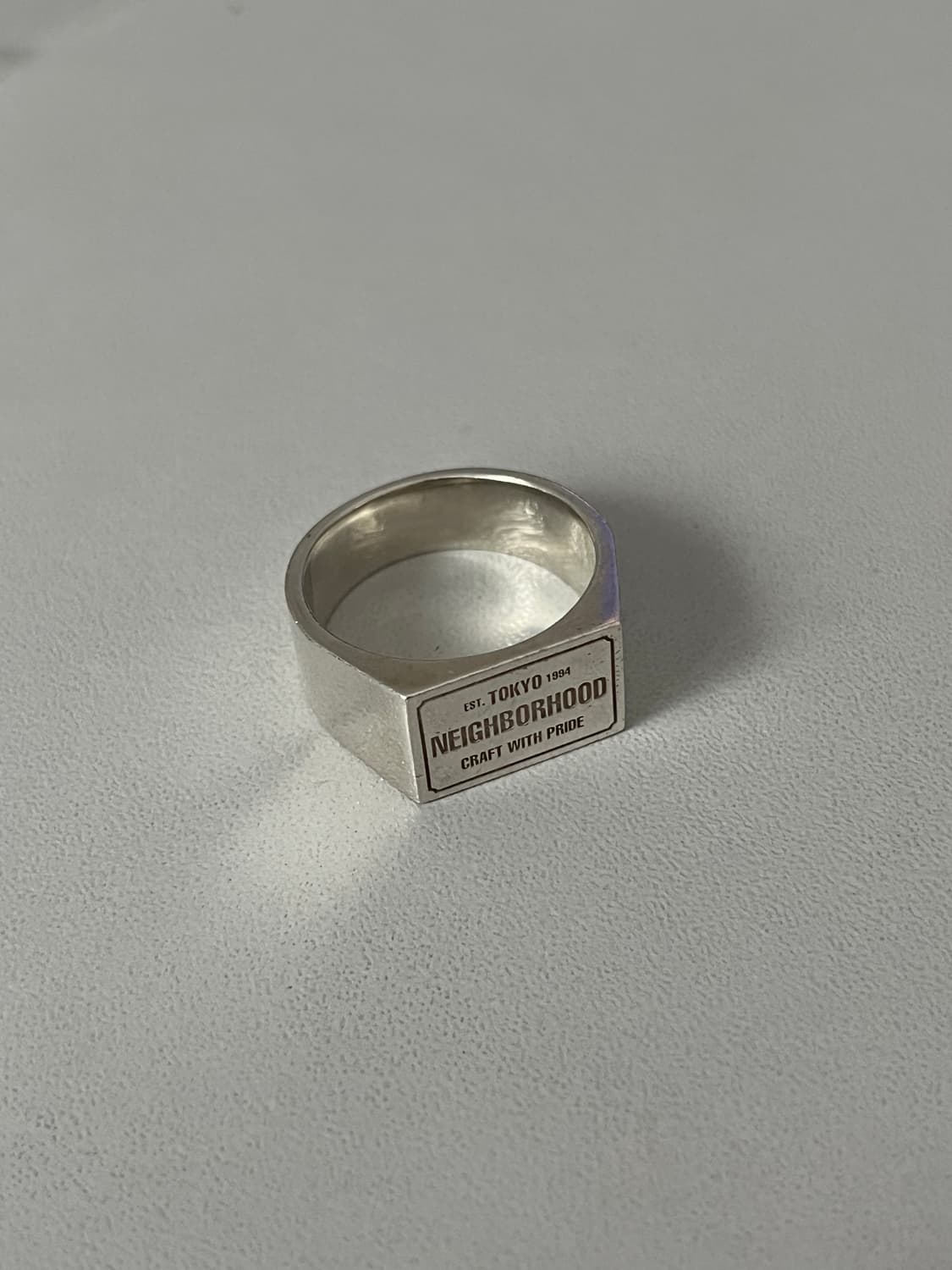 Neighborhood 네이버후드 Signet Silver ring  상품이미지1