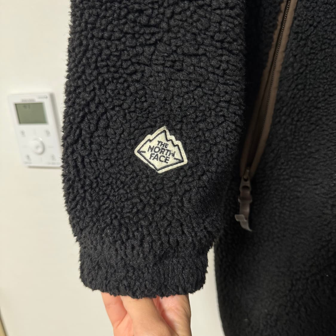 노스페이스 뽀글이 롱 후리스 L 상품이미지4