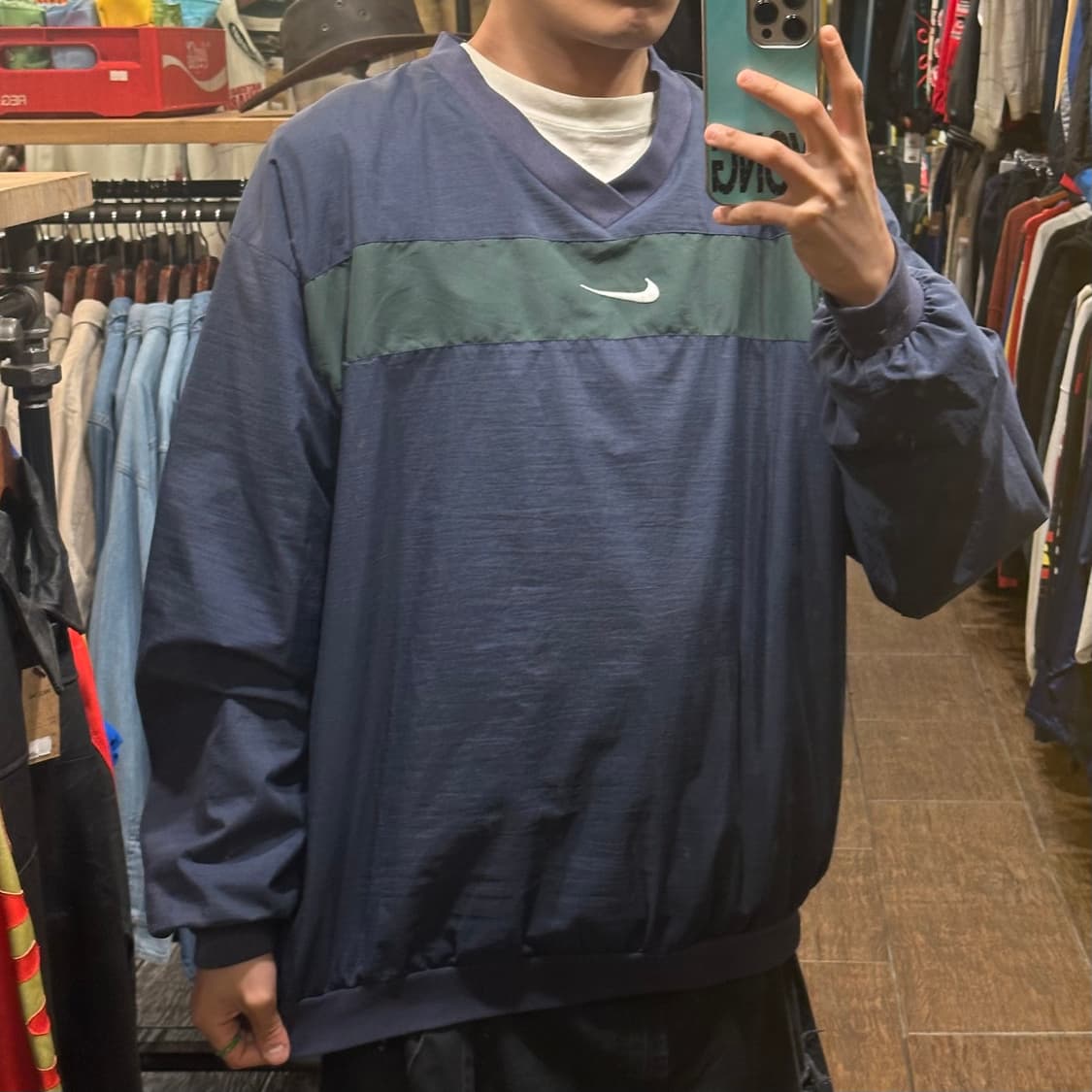 [HI] 나이키 올드스쿨 웜업 네이비 상품이미지4