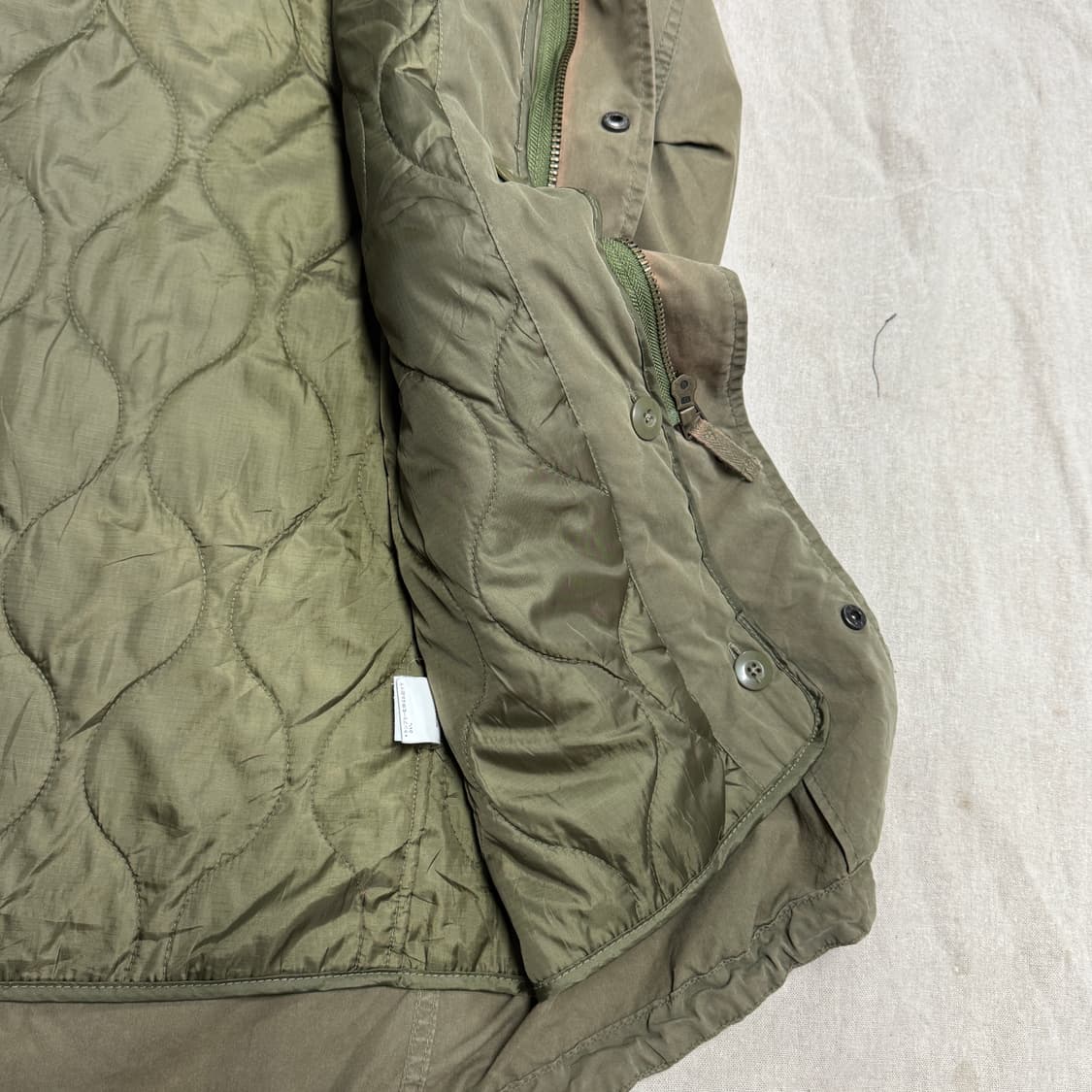 아비렉스LTD 개파카 야상 자켓 + 내피 M 상품이미지5