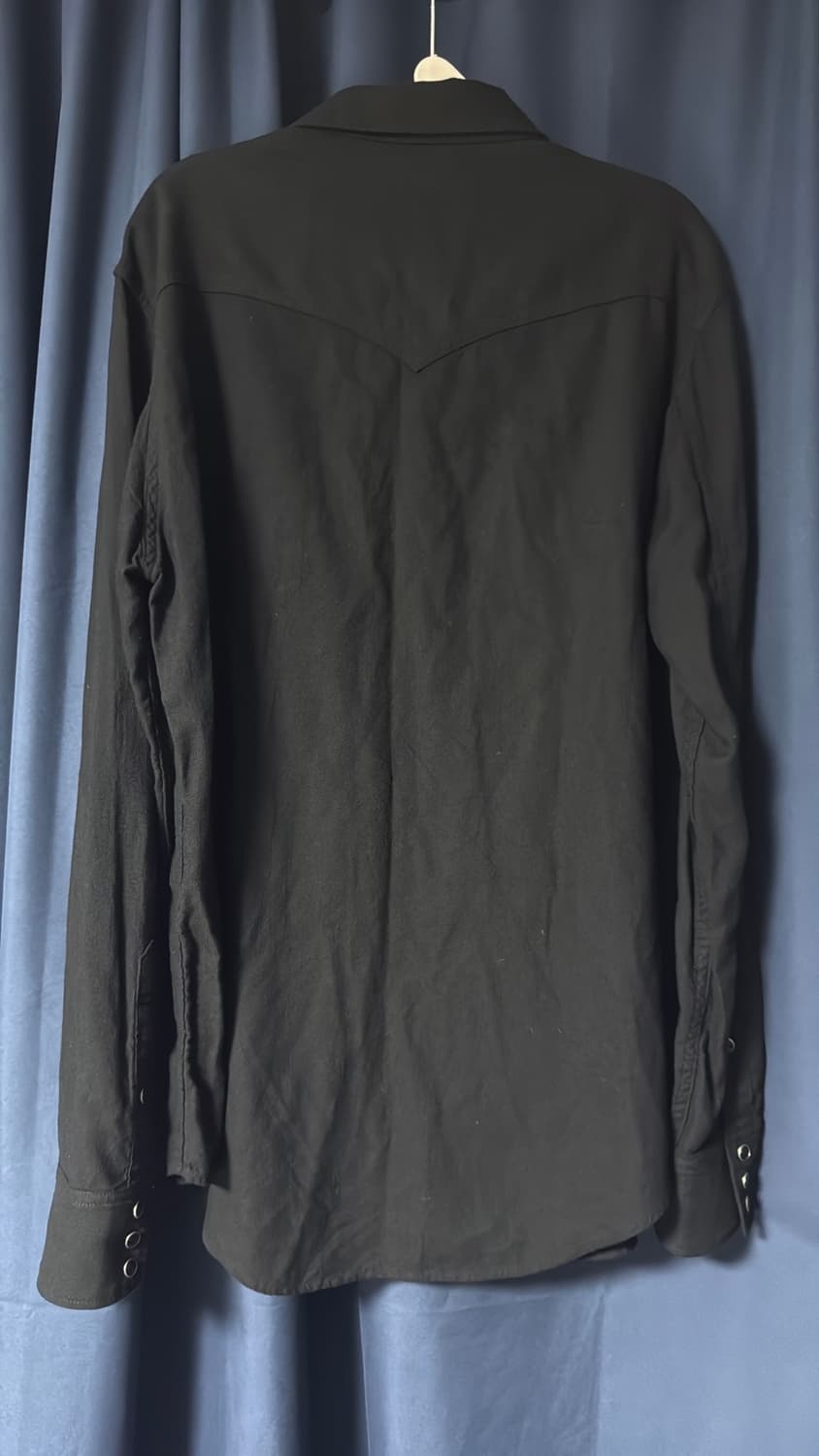 생로랑 블랙 웨스턴 셔츠 상품이미지3