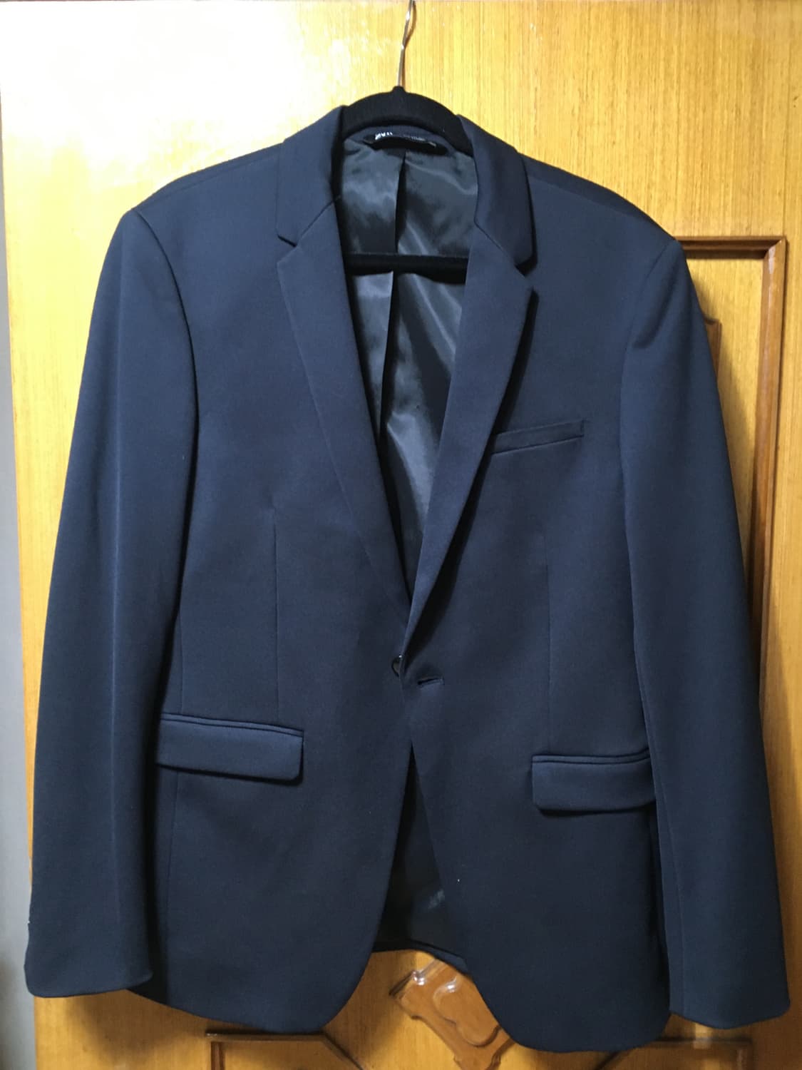 [아우터 대방출!] 자라 네이비 세미수트 셋업 상품이미지1