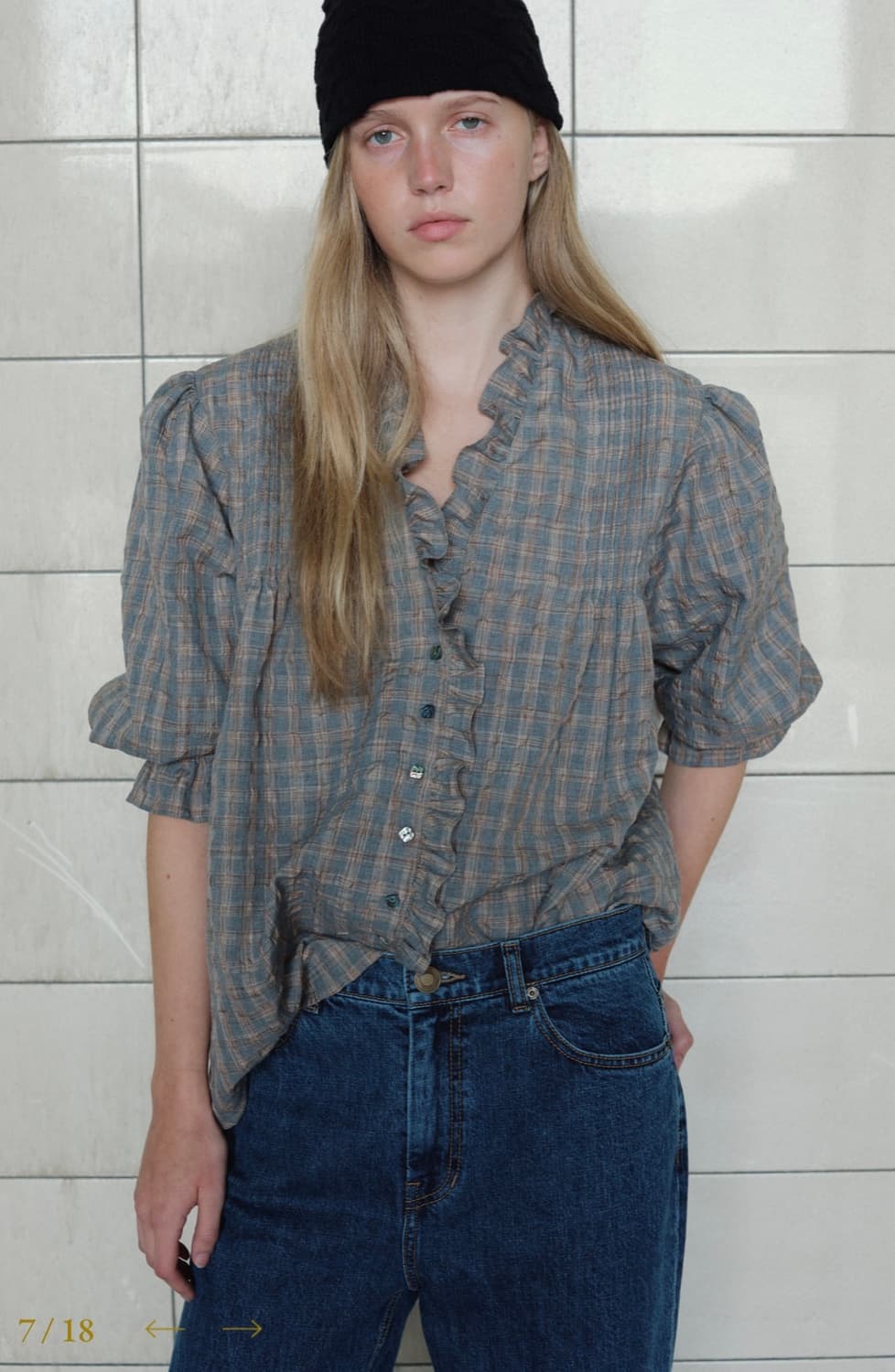 비아플레인 블라우스 상품이미지1