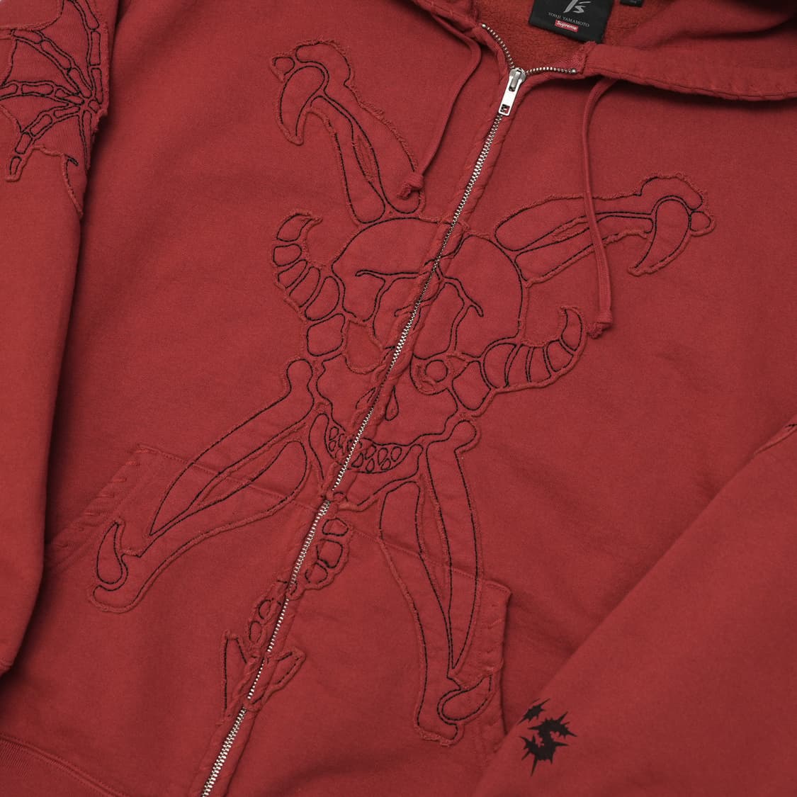 [XL] 슈프림 요지 야마모토 집업 후드 레드 상품이미지3