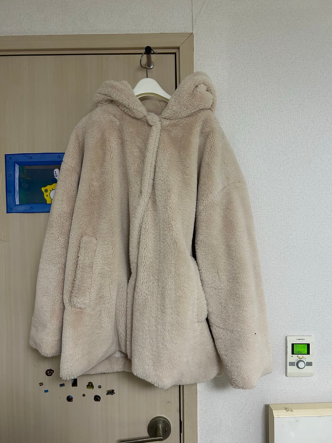 숏 코트 아이보리 상품이미지1