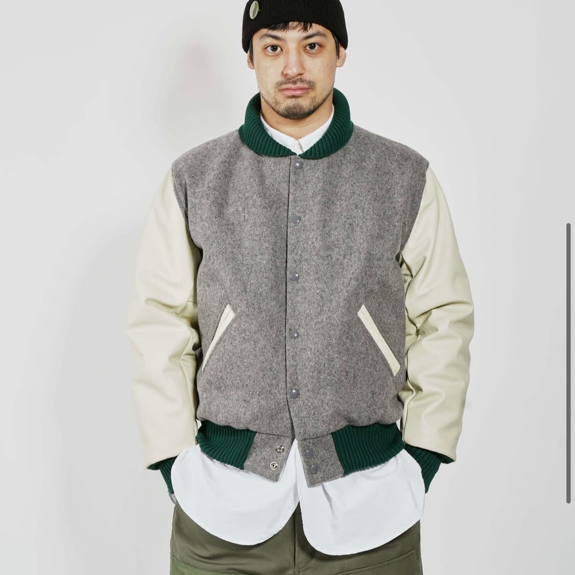 엔지니어가먼츠 알비온 바시티 자켓 상품이미지2