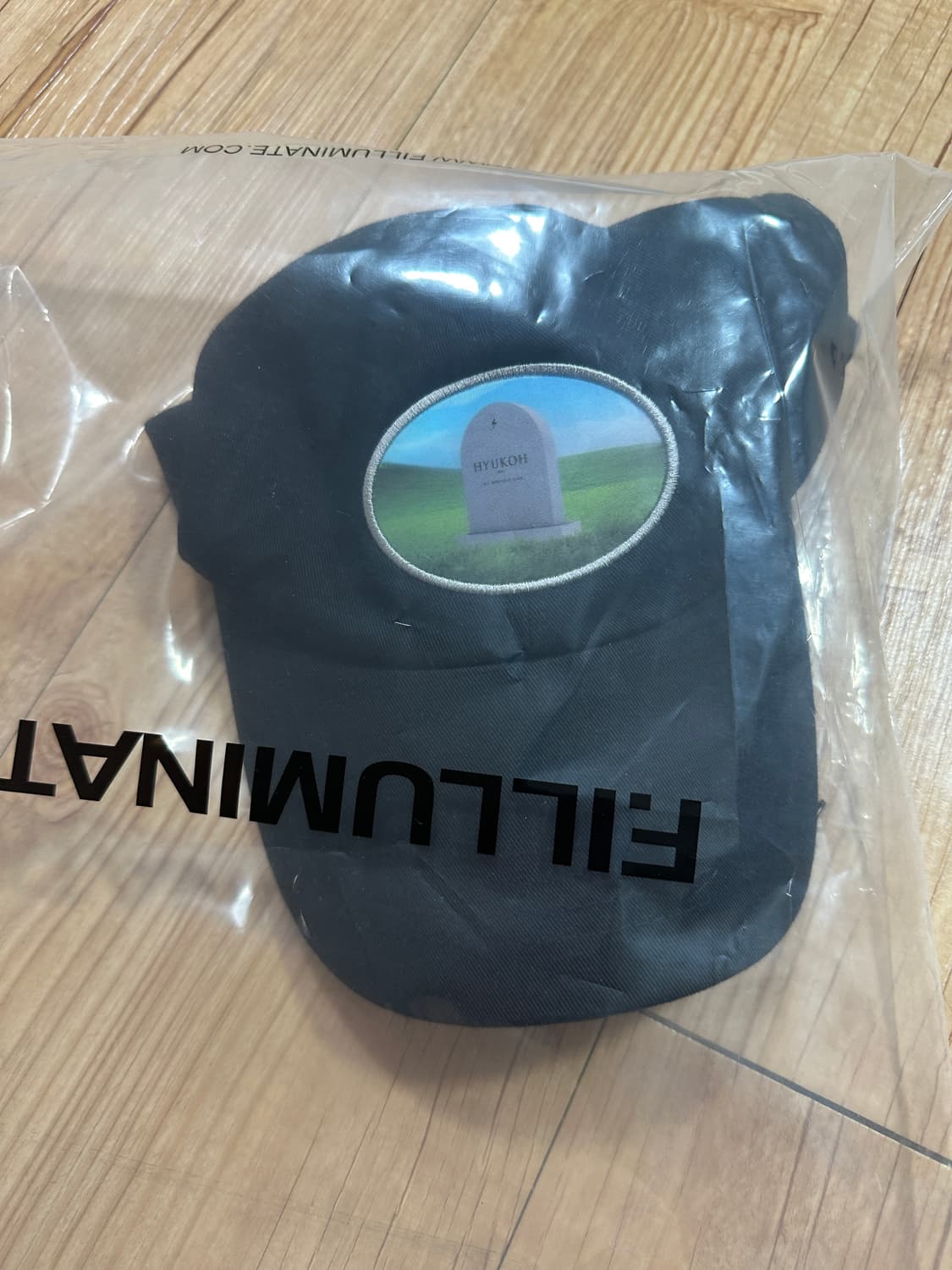 새제품 혁오 프라그먼트 렌티큘러 캡 모자 상품이미지1