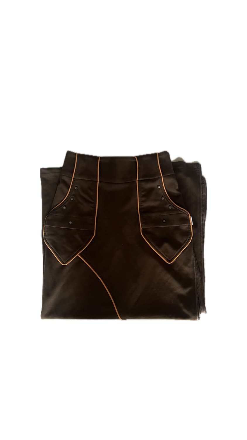 Kimyo 트랙 스커트 카키 상품이미지2