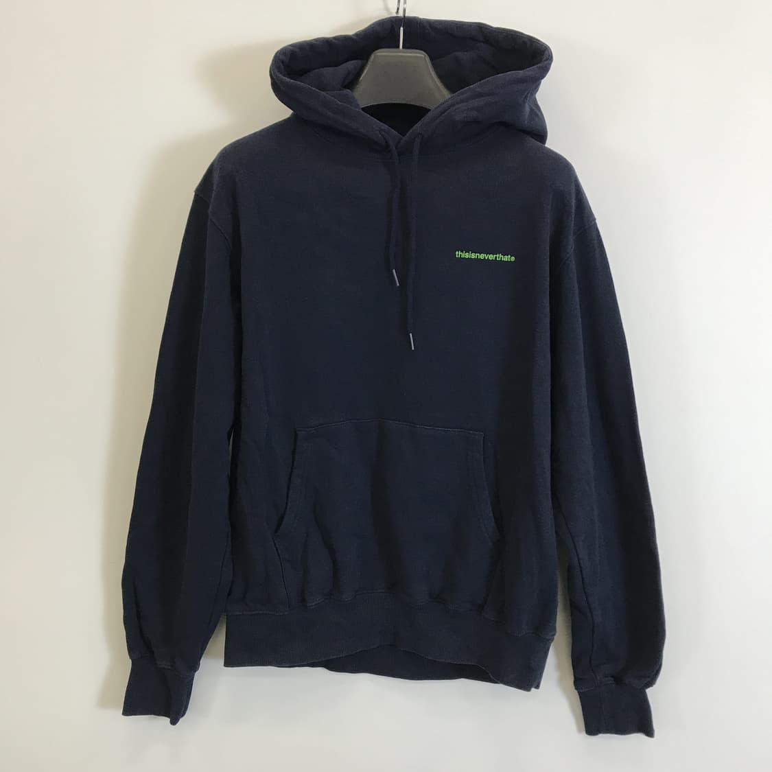 디스이즈네버댓 베이직로고 후드 네이비 [S] 상품이미지1