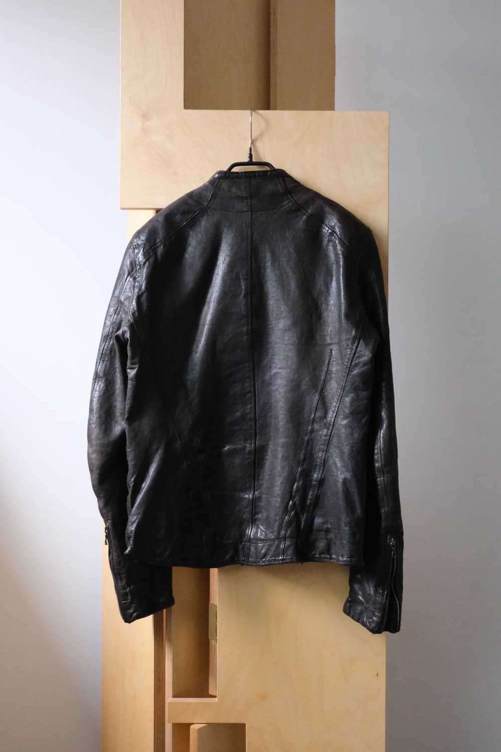  2009 Ramb skin Panel Leather Jacket 상품이미지2