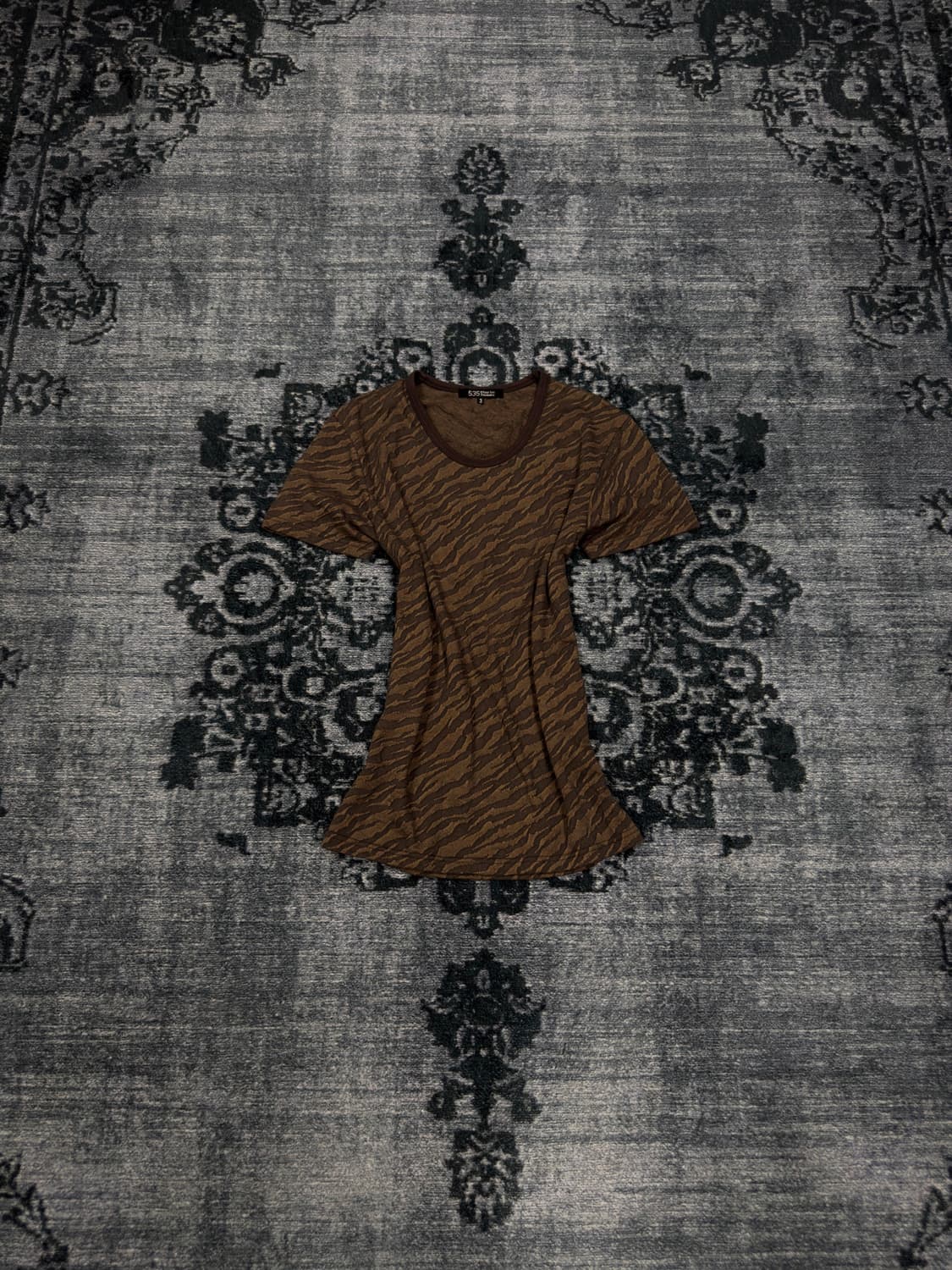 5351 pour les homme tiger pattern t shir 상품이미지1