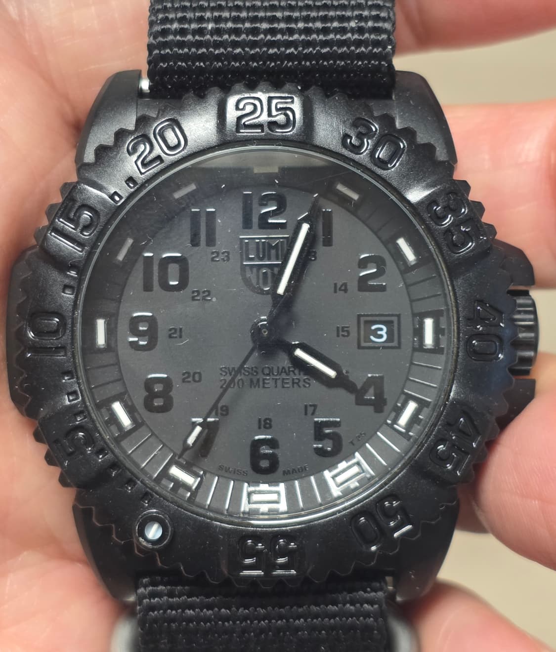 루미녹스 (LUMINOX) 네이비실   3059/3950 스위스 쿼츠시계 상품이미지1