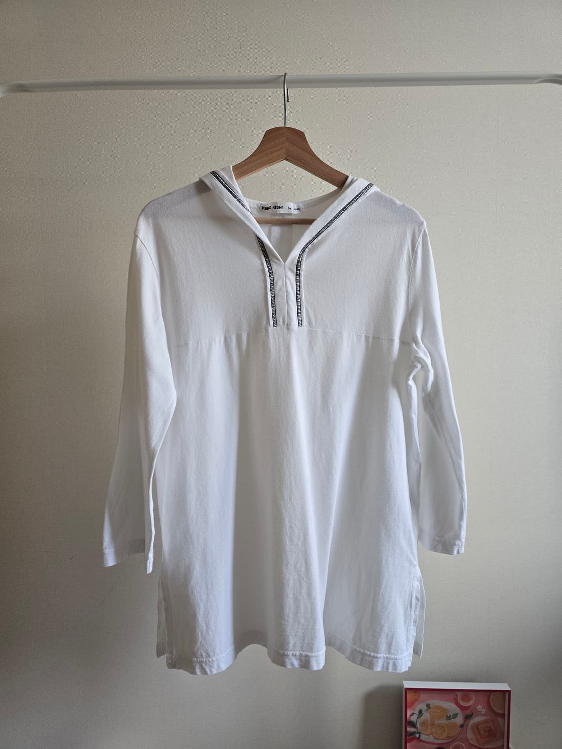 Minimal Hood Tee – KEIIO KISHI by nosh 상품이미지1