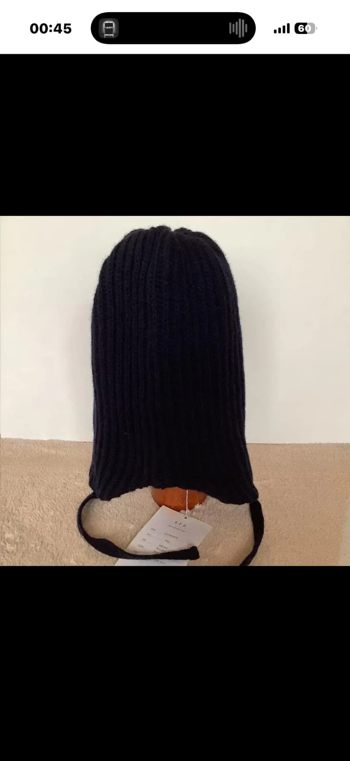 [이어 플랩 니트 캡 - SFCFW23ACO2JS.F.C 상품이미지5