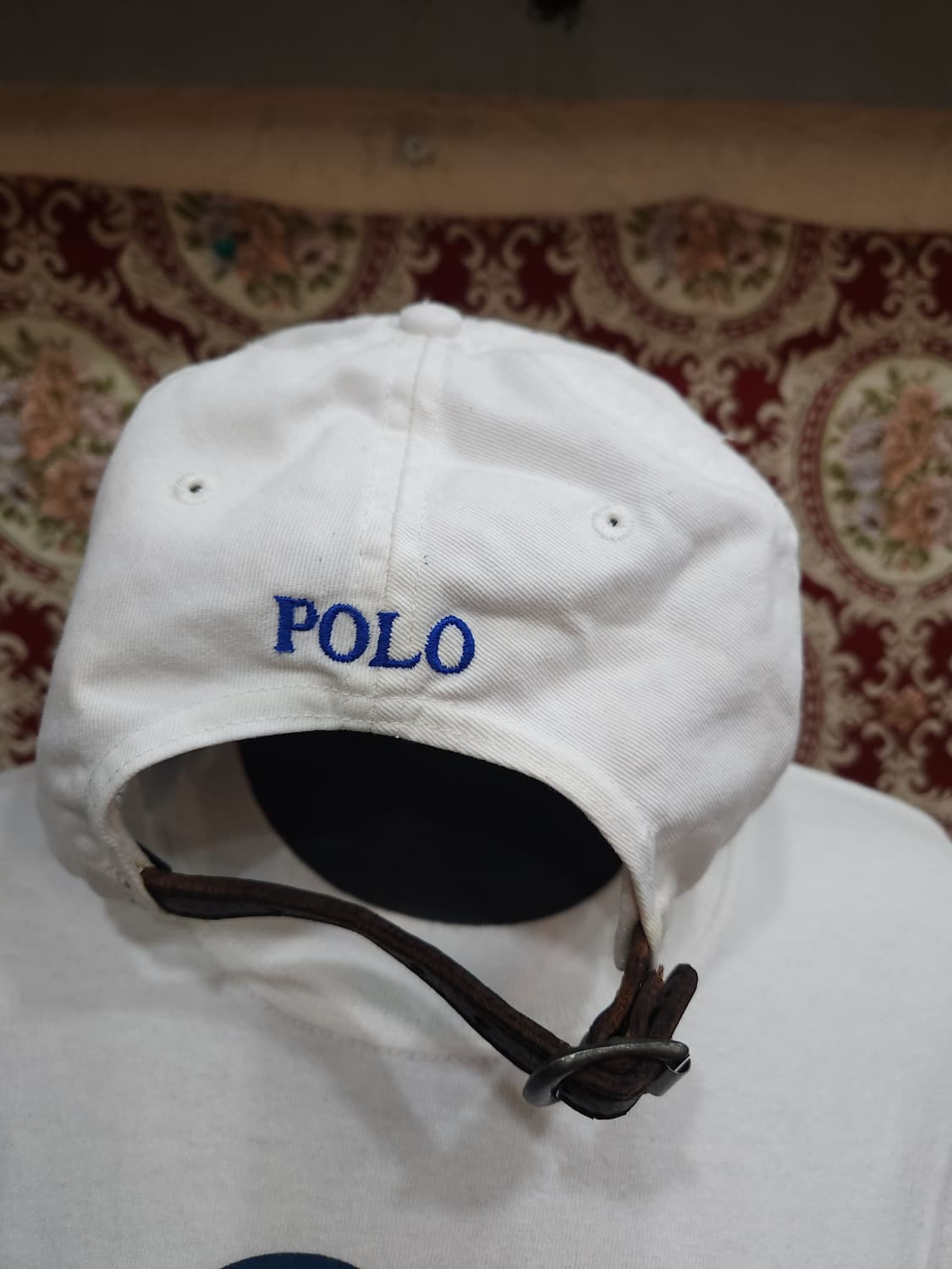 폴로 랄프로렌 화이트 가죽스트랩 볼캡

 상품이미지4