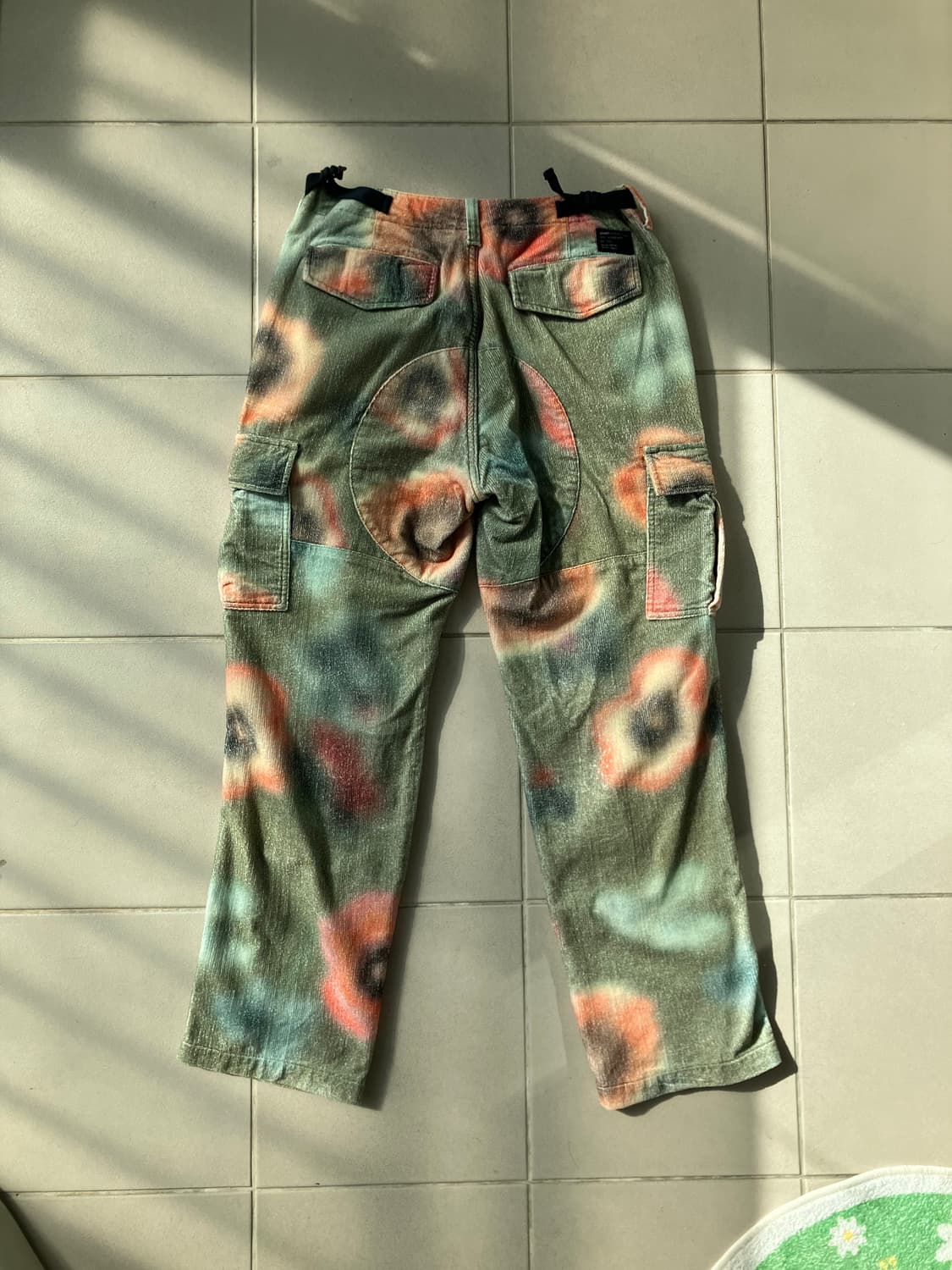 Stussy 스투시 코듀로이 플라워 카고 팬츠 상품이미지4