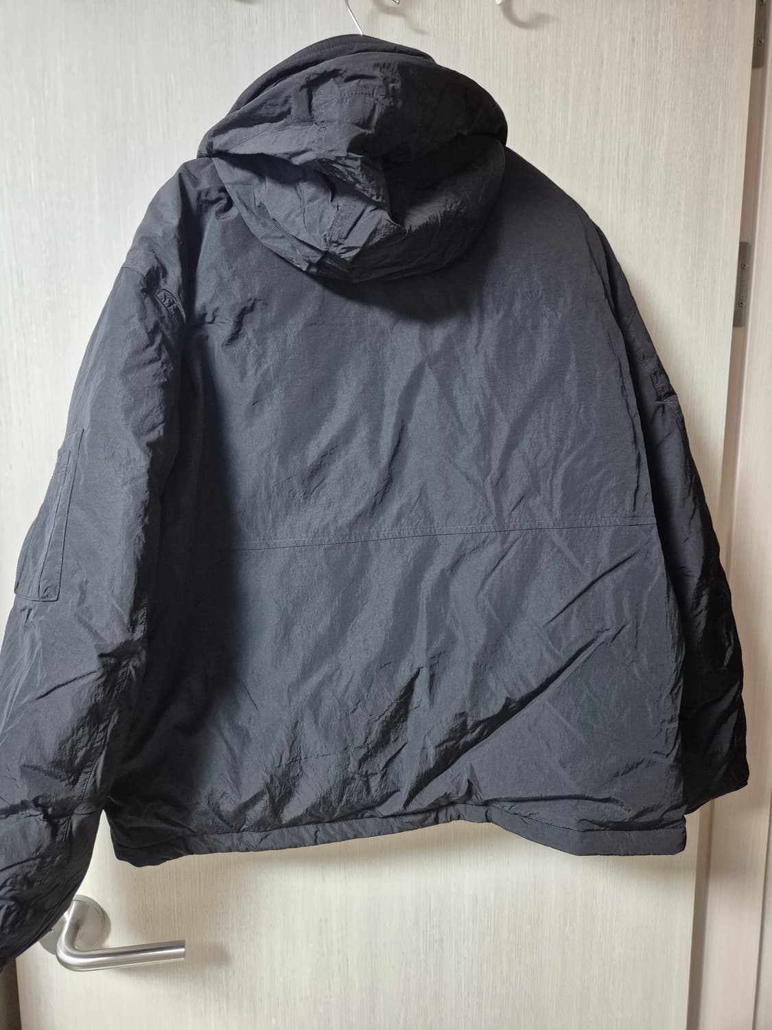 (24년) 커스텀멜로우 숏다운  구스 봄버 자켓 점퍼 95 상품이미지4