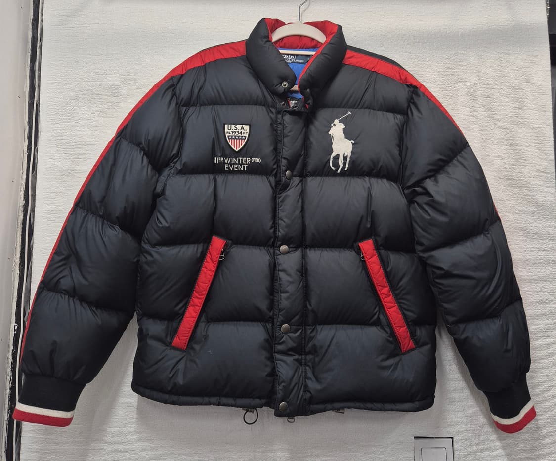 폴로 빅포니 사이드라인 USA 덕다운 패딩/100(정품) 상품이미지1