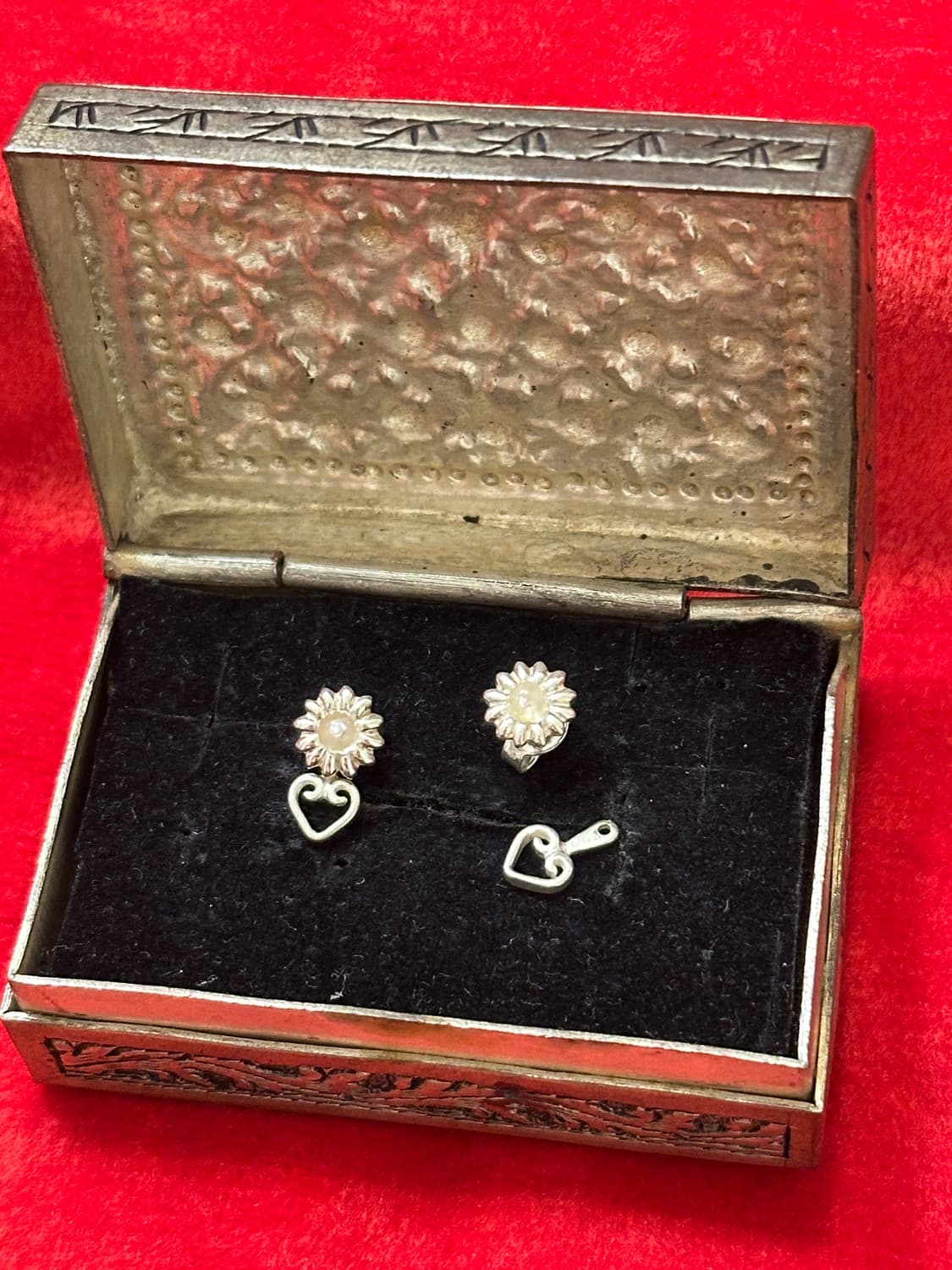 Vintage Daisy 925silver earring 상품이미지4