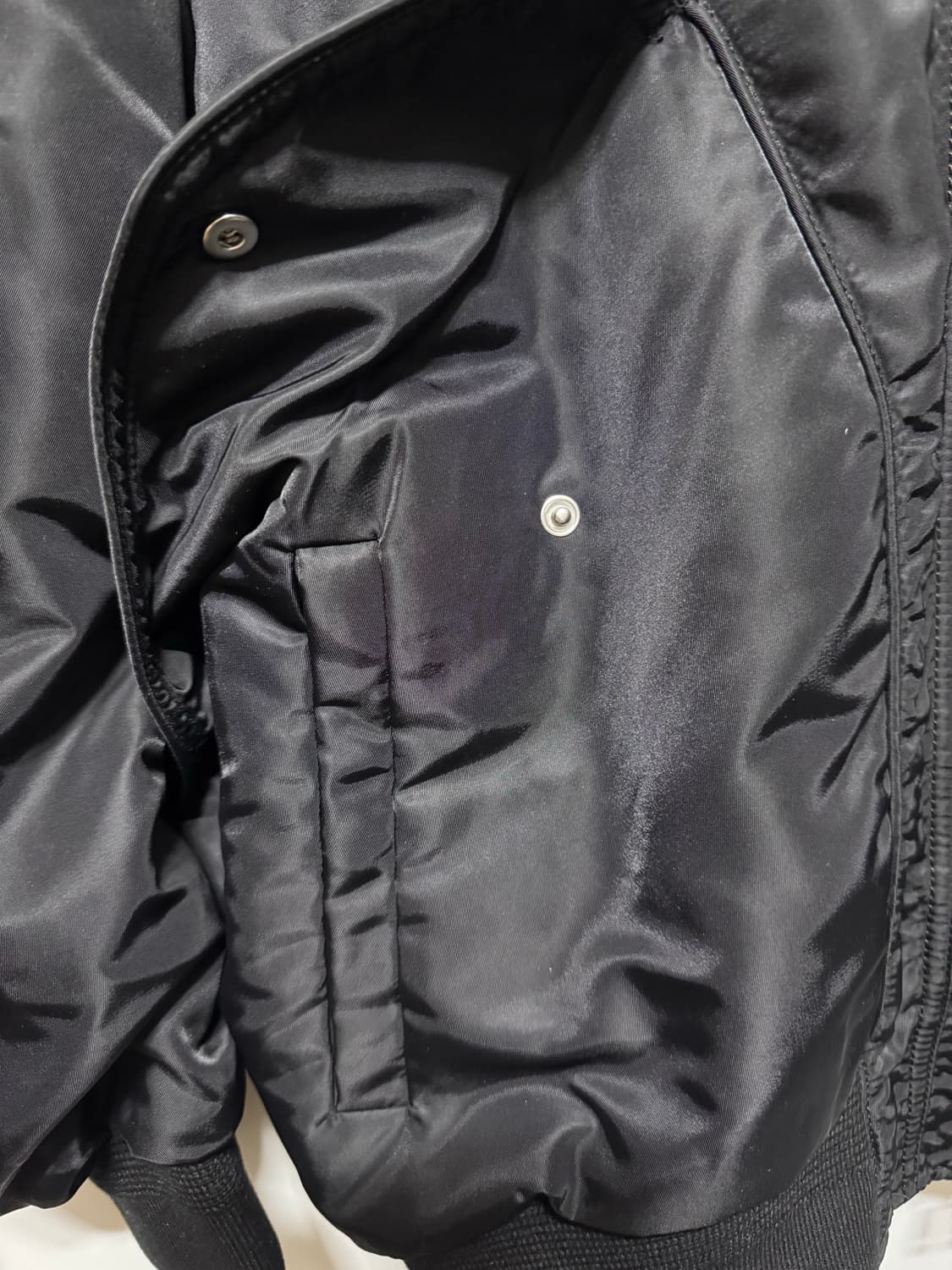 100 시스템 레이어드 MA-1 봄버 자켓 상품이미지6