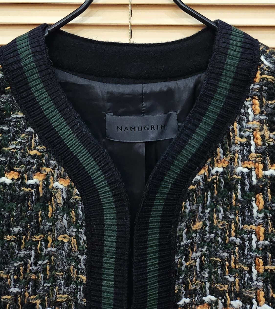 나무그림 여성 트위드자켓55 상품이미지2