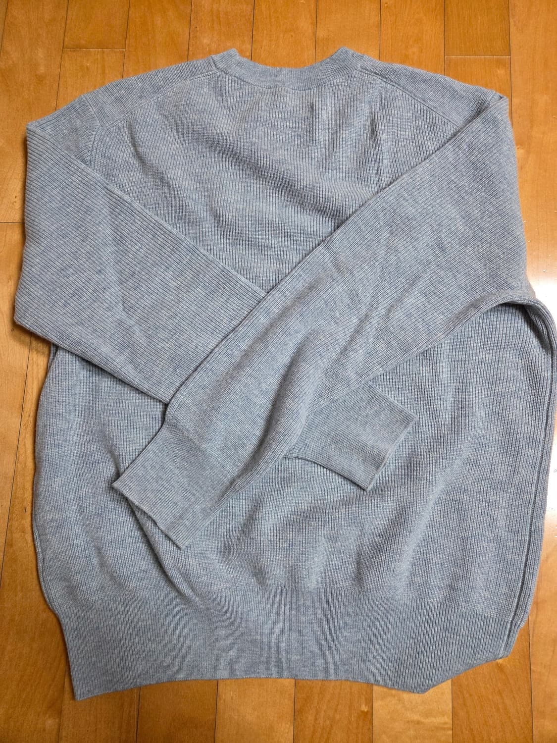 포터리 컴포트 크루넥 니트 라이트 블루 L 상품이미지2