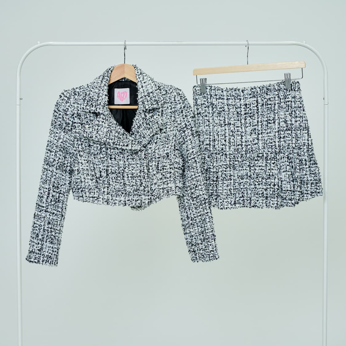 Ariwear 에이리웨어 트위드 자켓 스커트 셋업 S 상품이미지1