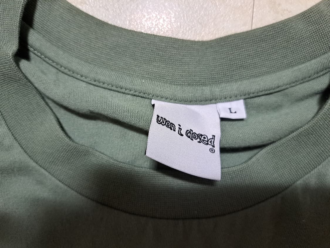 WON I CLOSED 반팔 티셔츠 L 상품이미지5