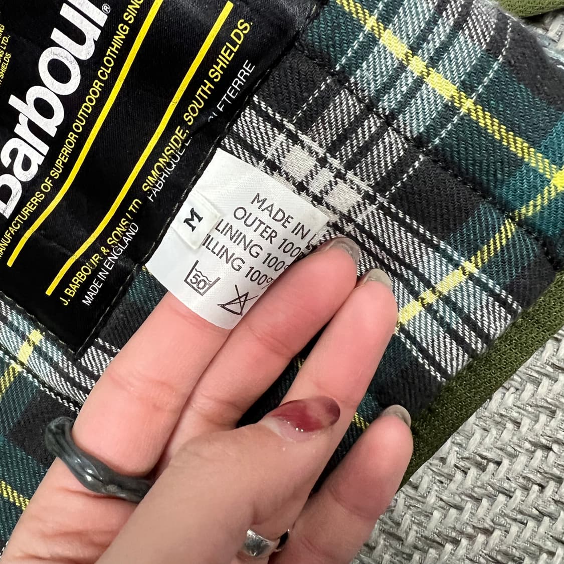 바버 라이너 퀼팅 베스트 v0729 상품이미지8