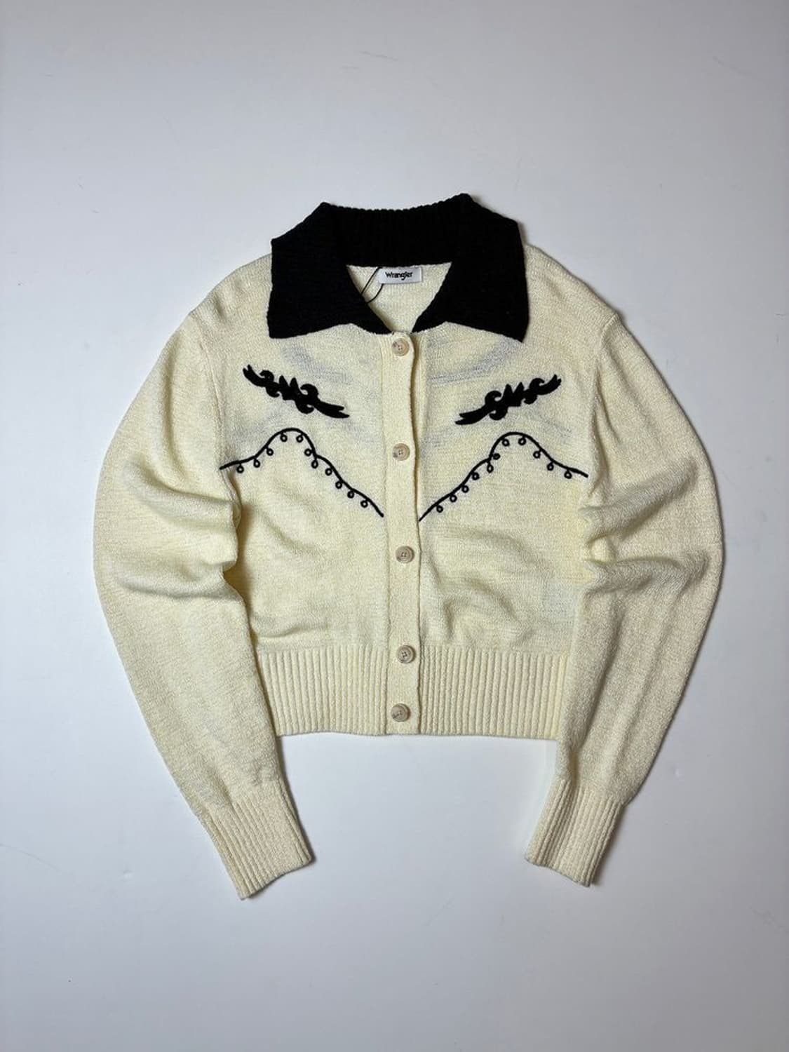 랭글러 24ss 웨스턴 버튼 니트 가디건 PN8627 상품이미지1