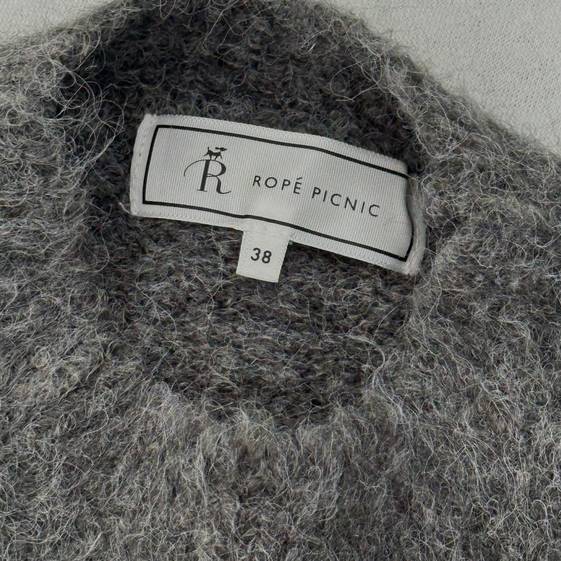 ROPE PICNIC 앙고라st 그레이 니트 상품이미지4