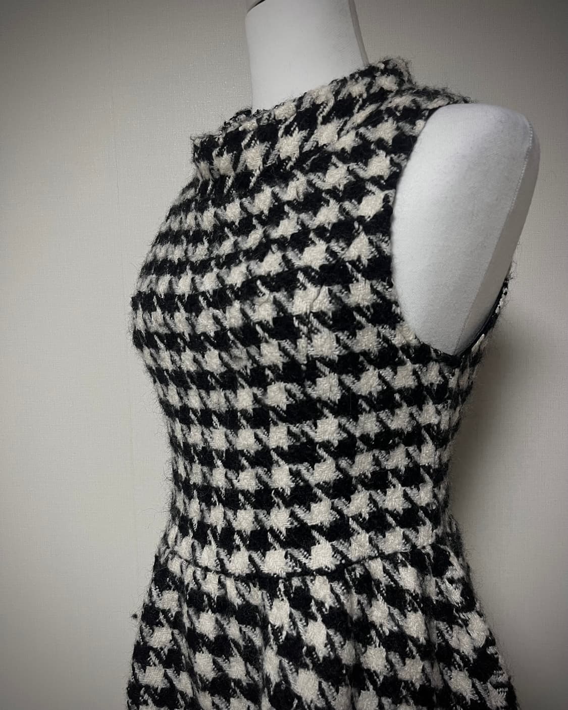 오네갸루 하운드 체크 원피스 상품이미지5