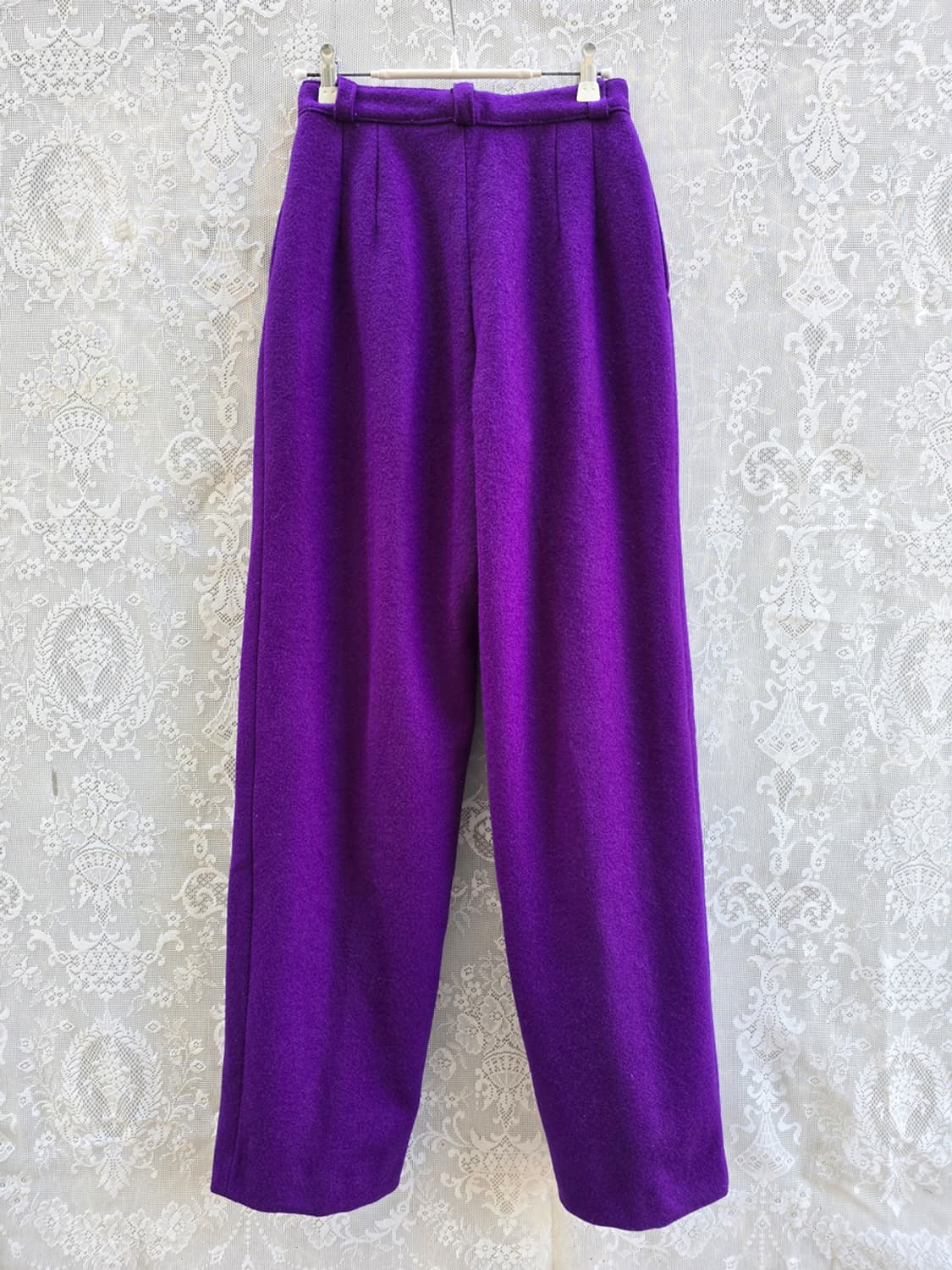 80s 까스텔 바작 울 슬렉스 (made in france) 상품이미지5