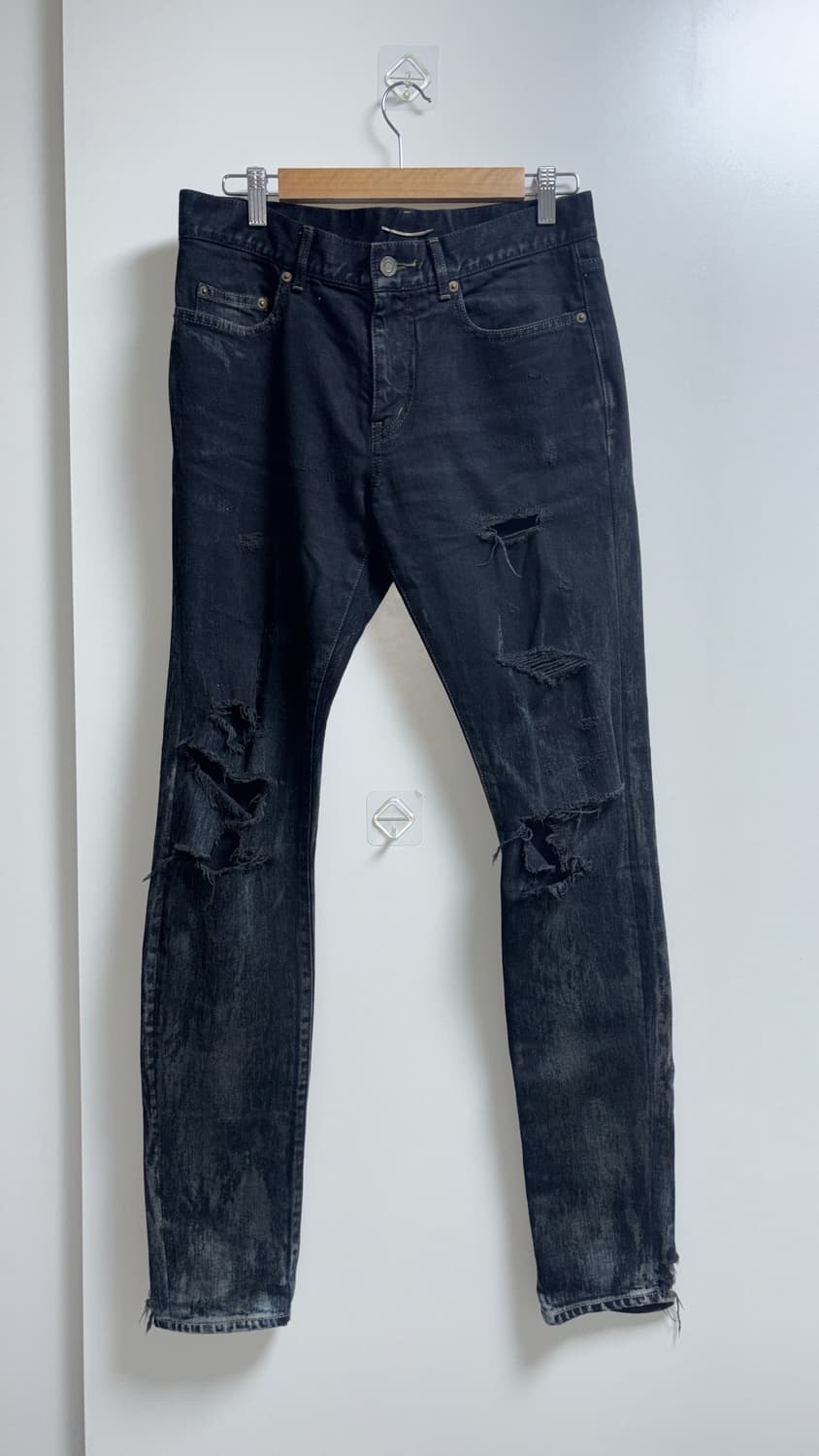 생로랑 14시즌 에디슬리먼 오일워싱 디스진 상품이미지2