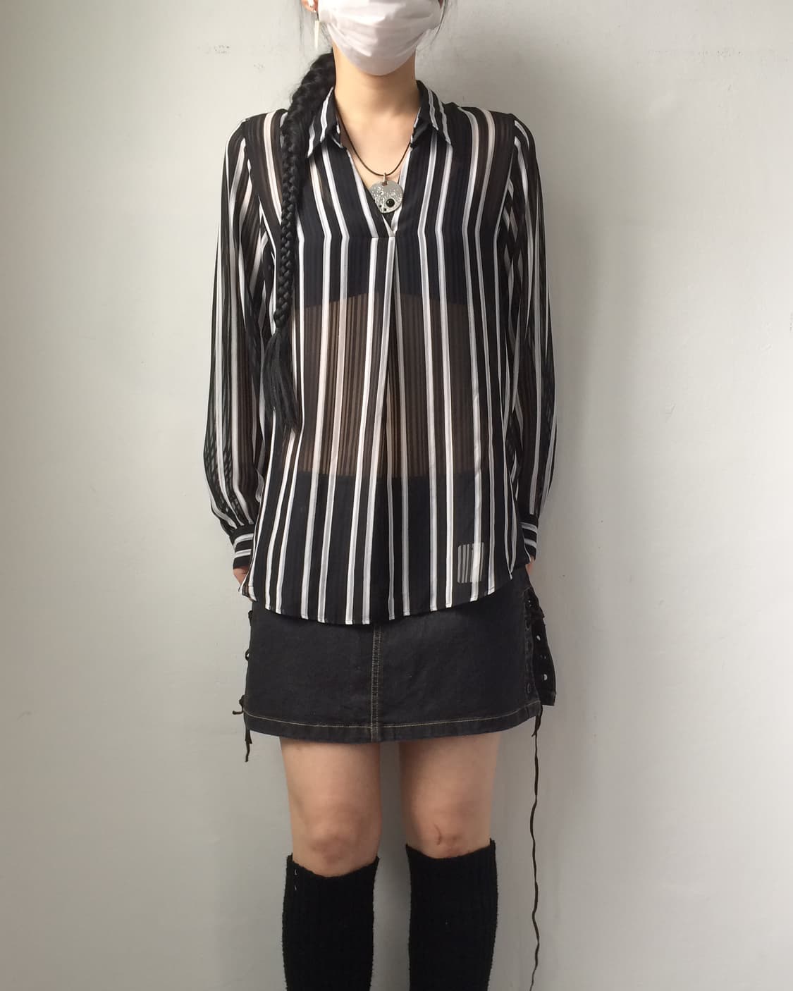 Stripe pattern blouse 상품이미지6